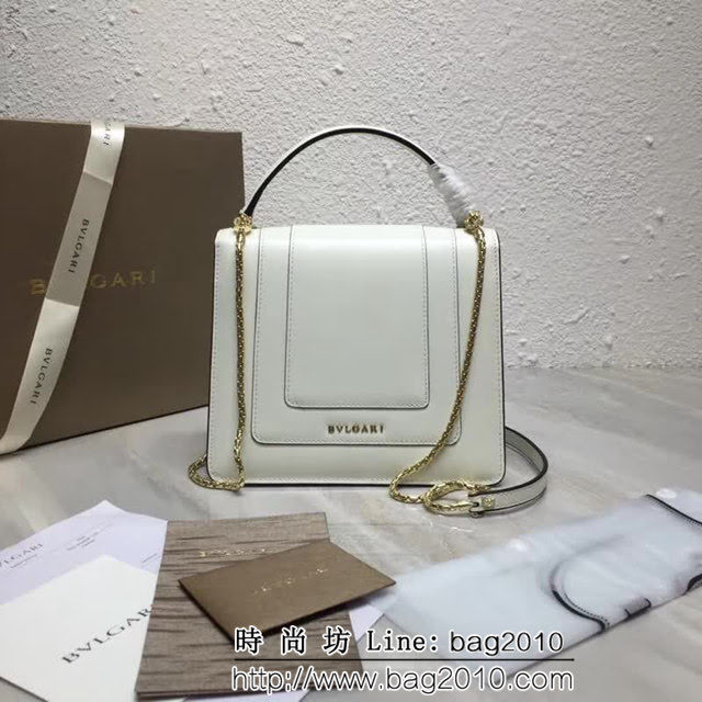 BVLGARI寶格麗 專櫃新款 原單品質 蛇頭扣環 手提單肩斜挎包 可拆卸肩帶 38329 FYD1158